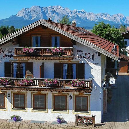 Fruehstueckspension Gaestehaus Zum Weissen Roessl Wallgau Exterior photo